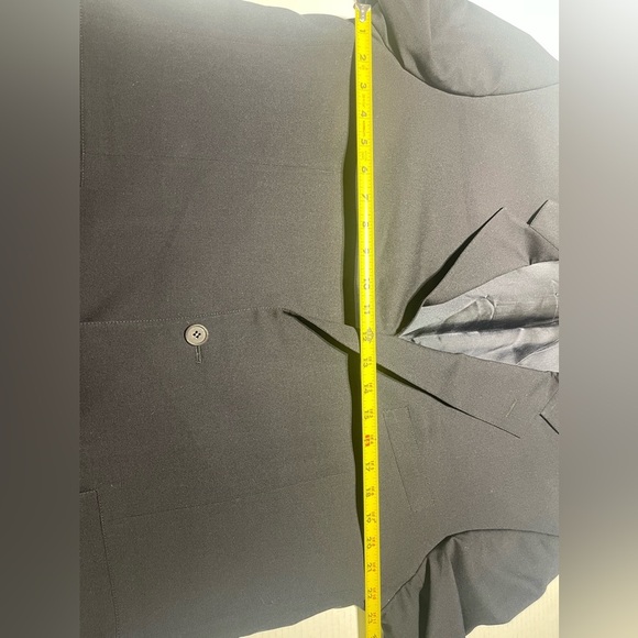 Brooks Brothers Brooks Ease Wool Dark Blue Blazer/Sports Coat Men's 45 Long USA - Picture 7 of 12